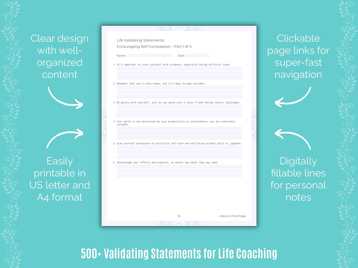 Life Coaching Templates