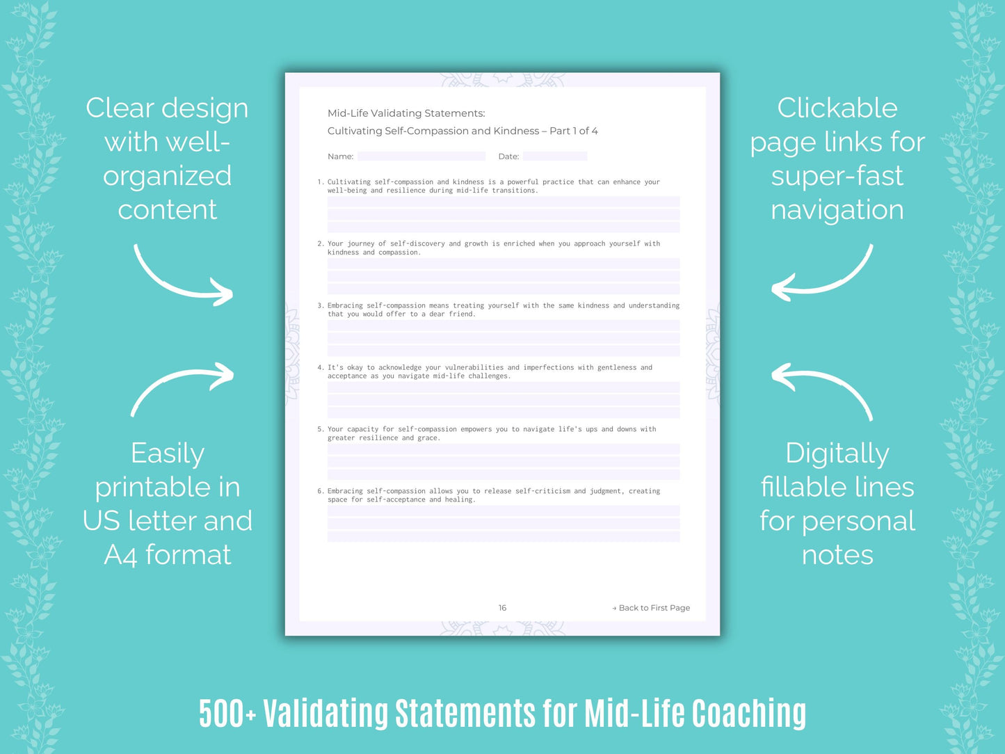 Mid-Life Coaching Templates