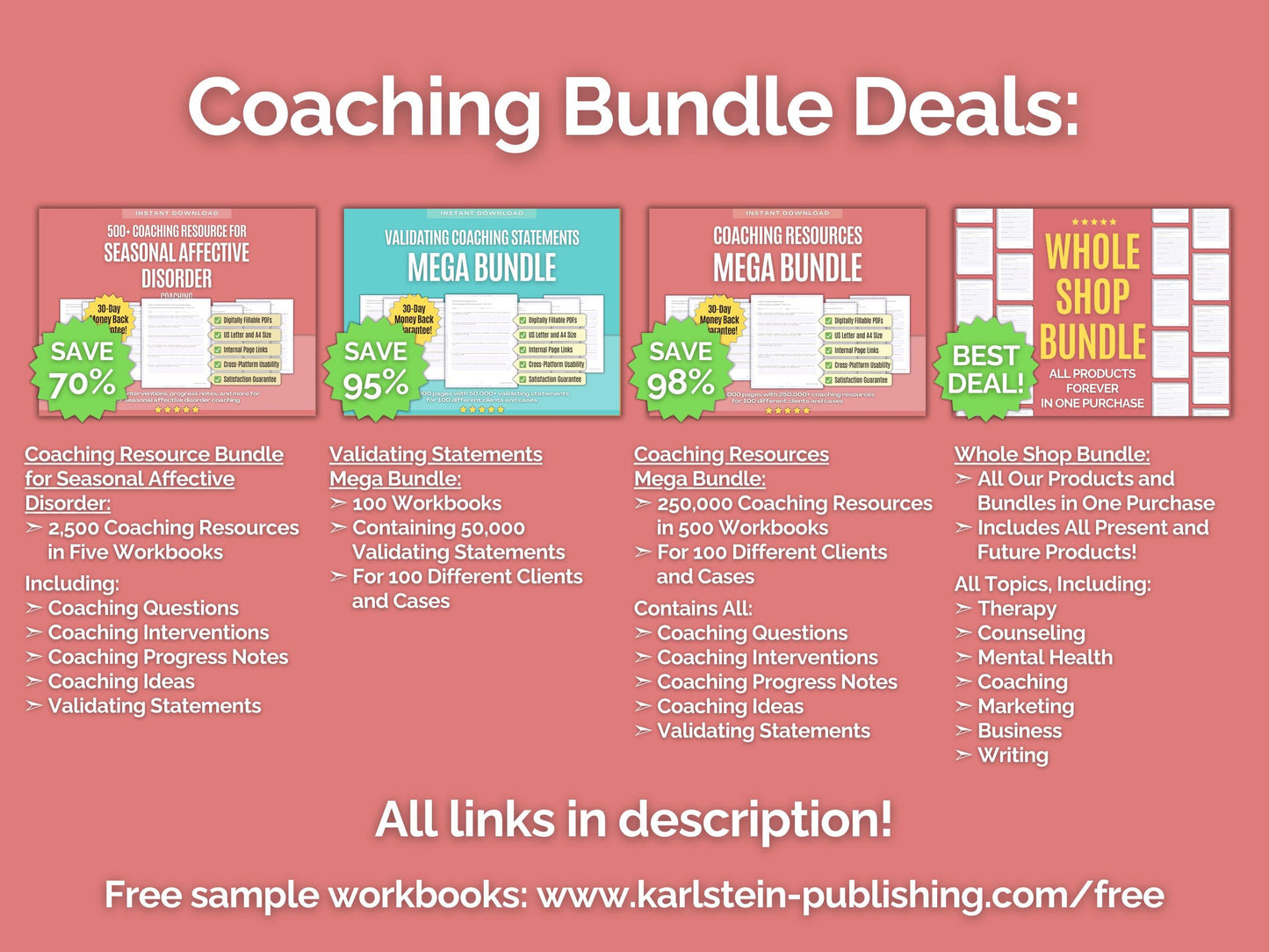 Seasonal Affective Disorder Coaching Session Tools