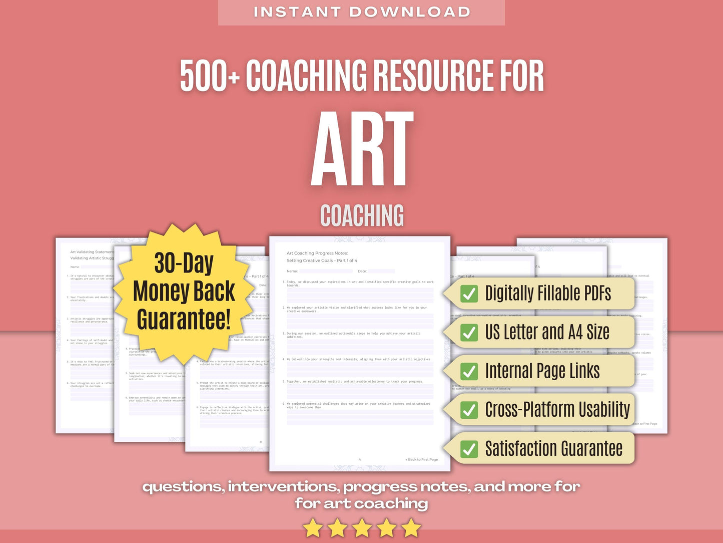 Art Coaching Workbooks