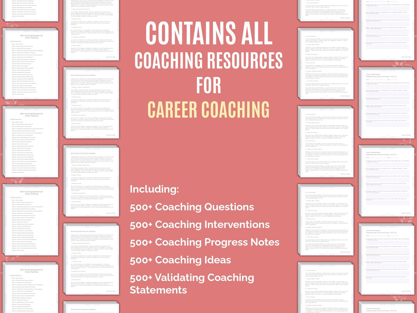 Career Coaching Worksheets