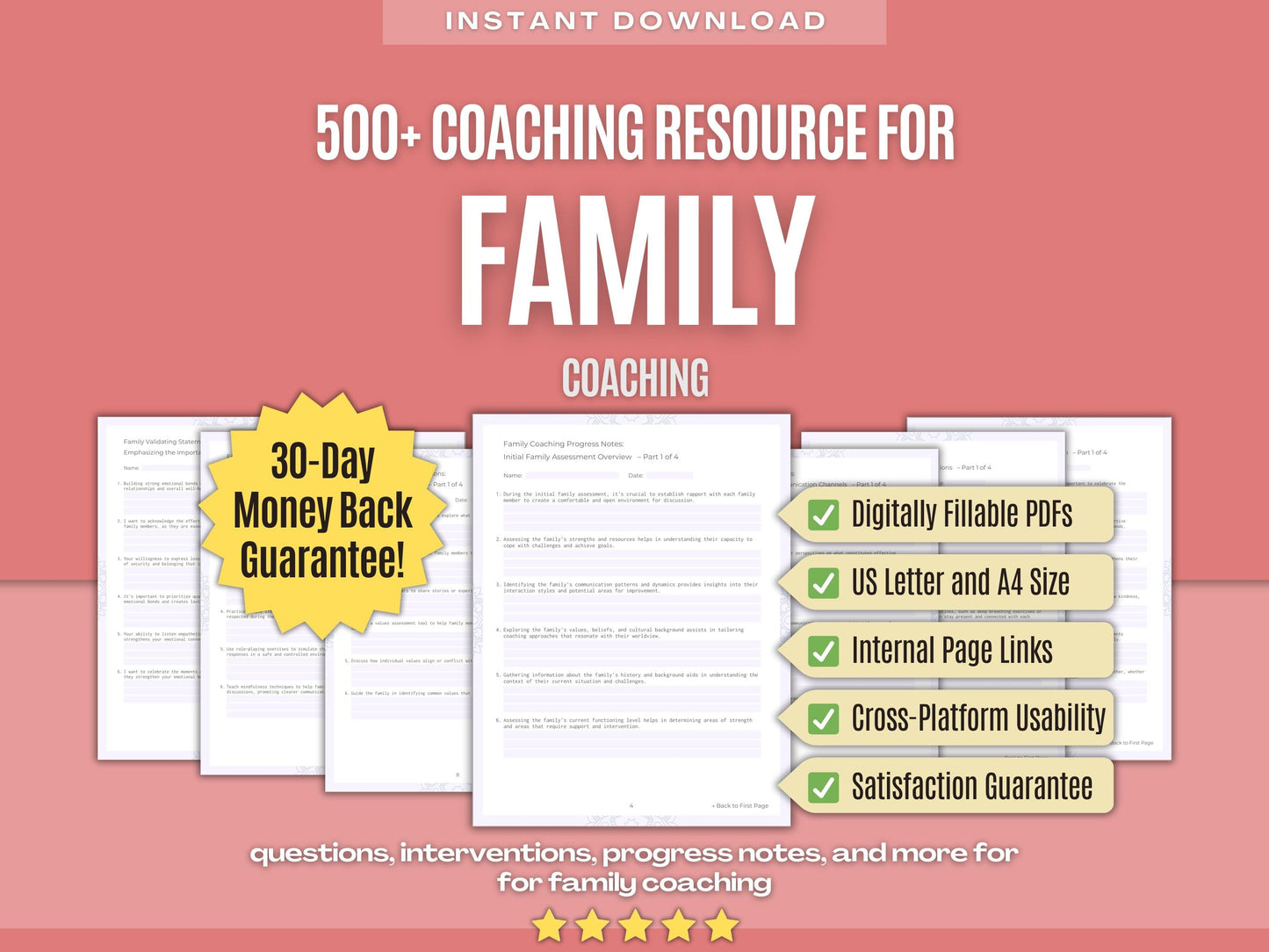 Family Coaching Workbooks