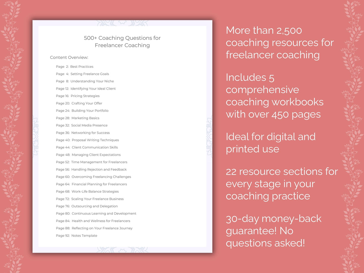 Freelancer Coaching Templates