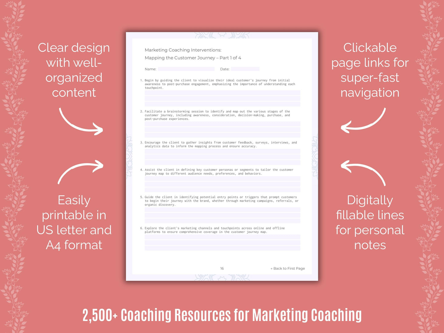 Marketing Coaching Cheat Sheets