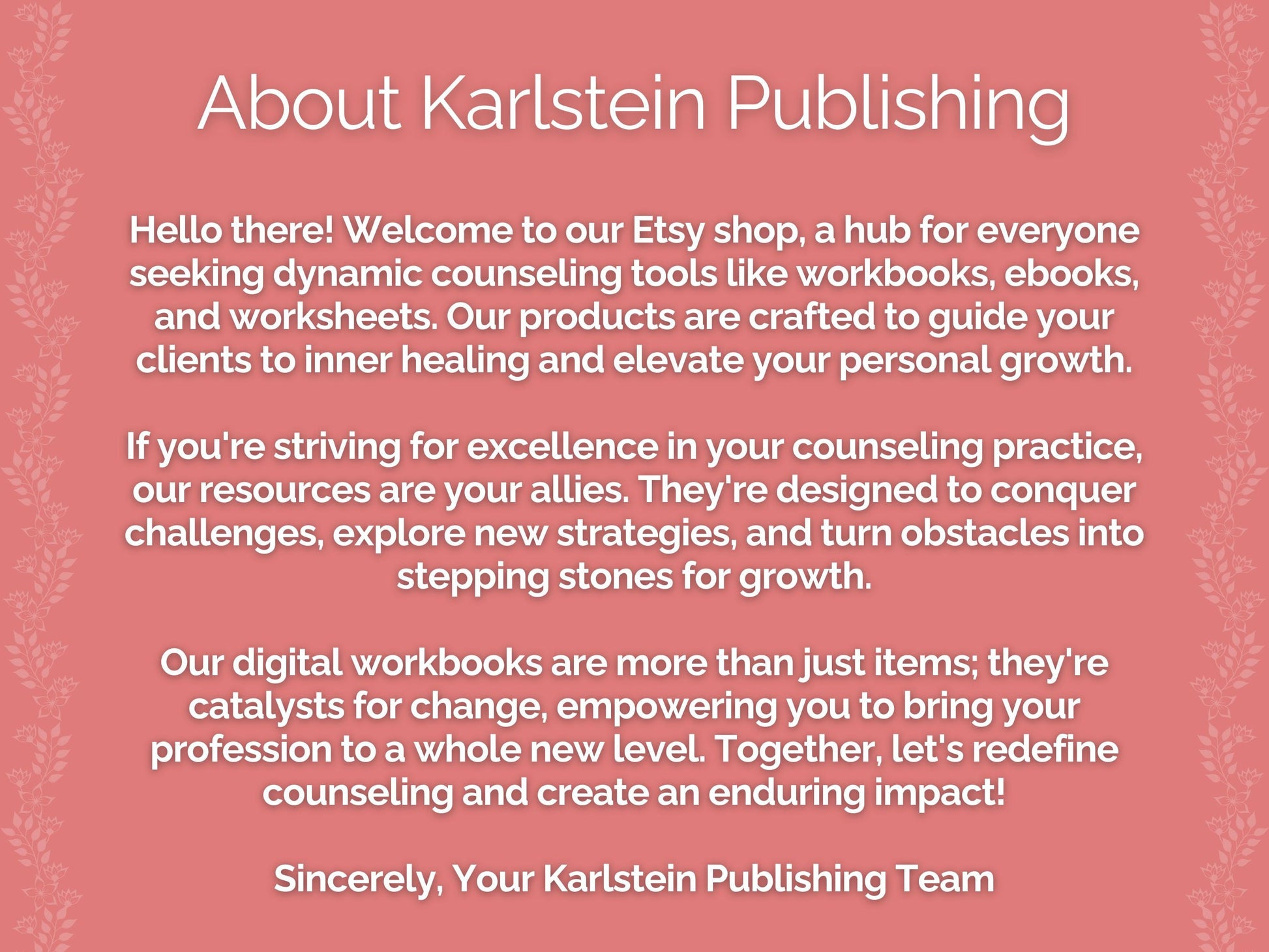 Kids Anxiety Counseling Printable PDF