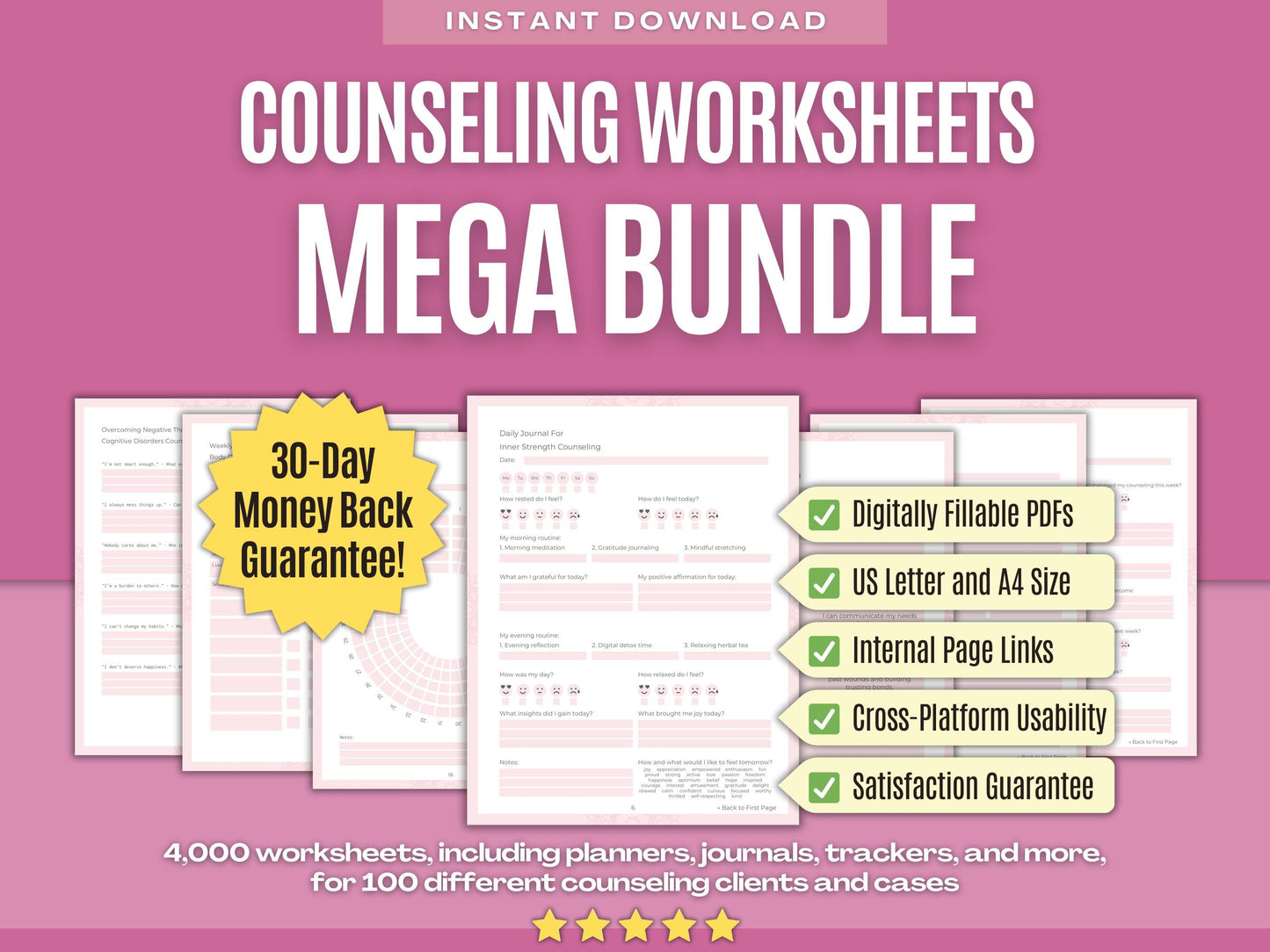 Counseling Psychology Workbooks