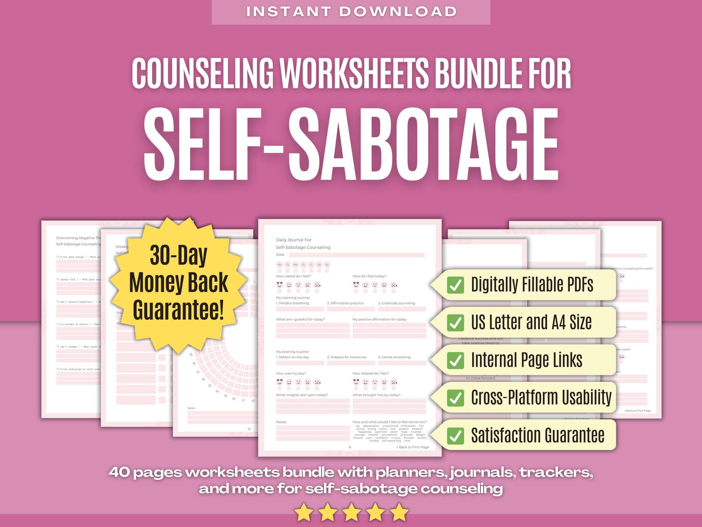 Counseling Psychology Workbooks