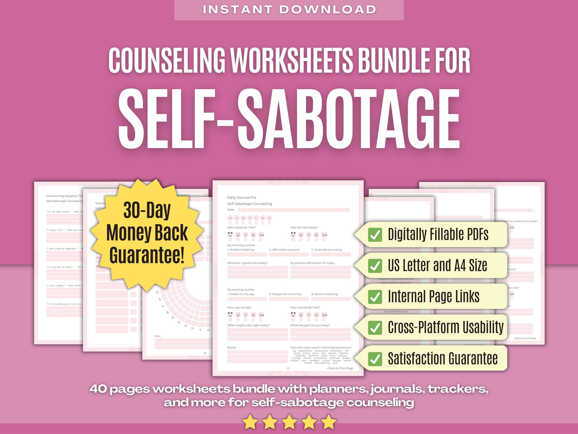 Counseling Psychology Workbooks