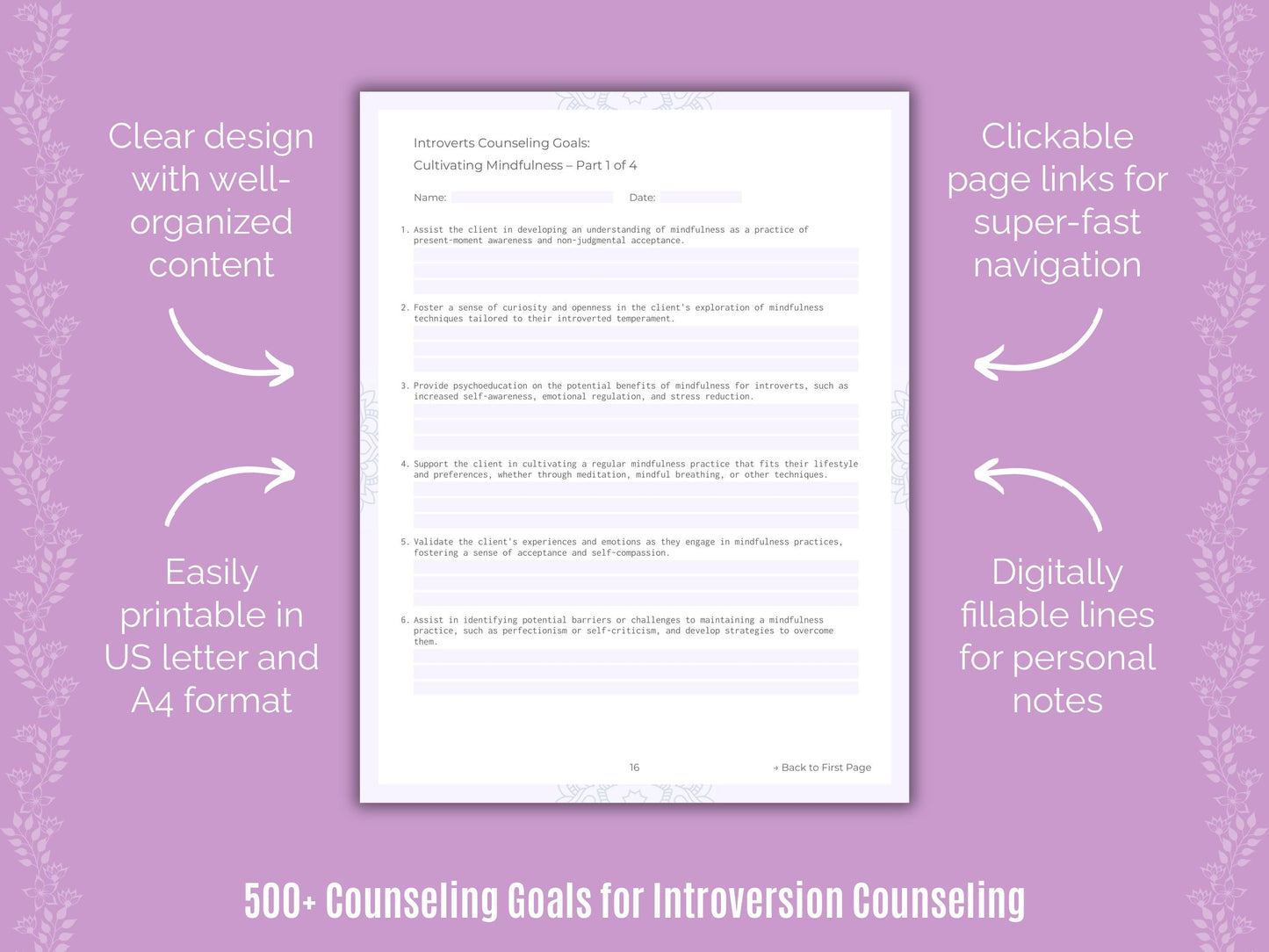 Introversion Counseling Counseling Templates