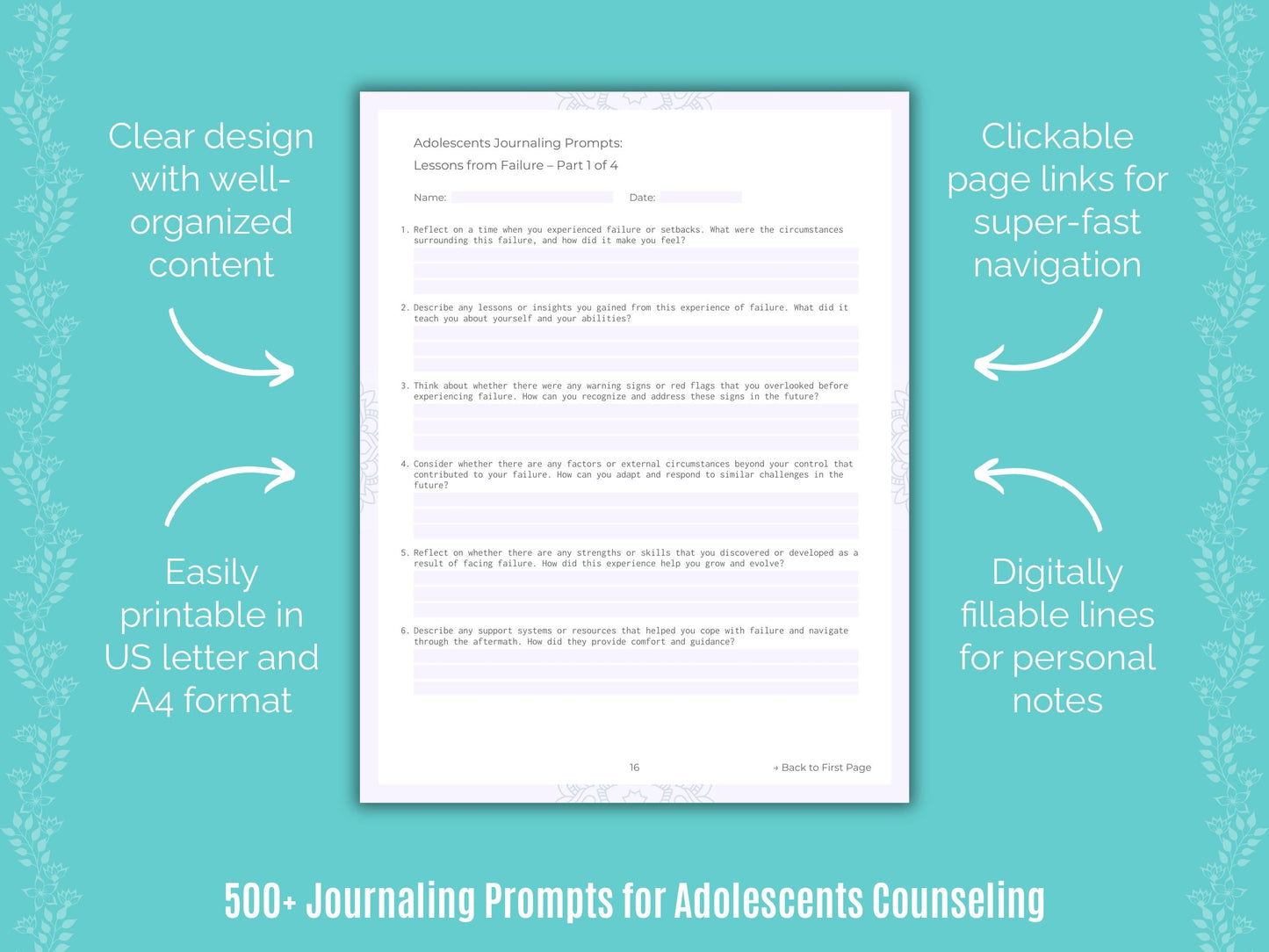 Adolescents Counseling Counseling Templates