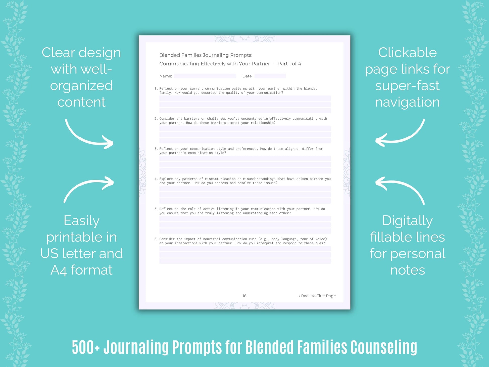 Blended Families Counseling Counseling Templates