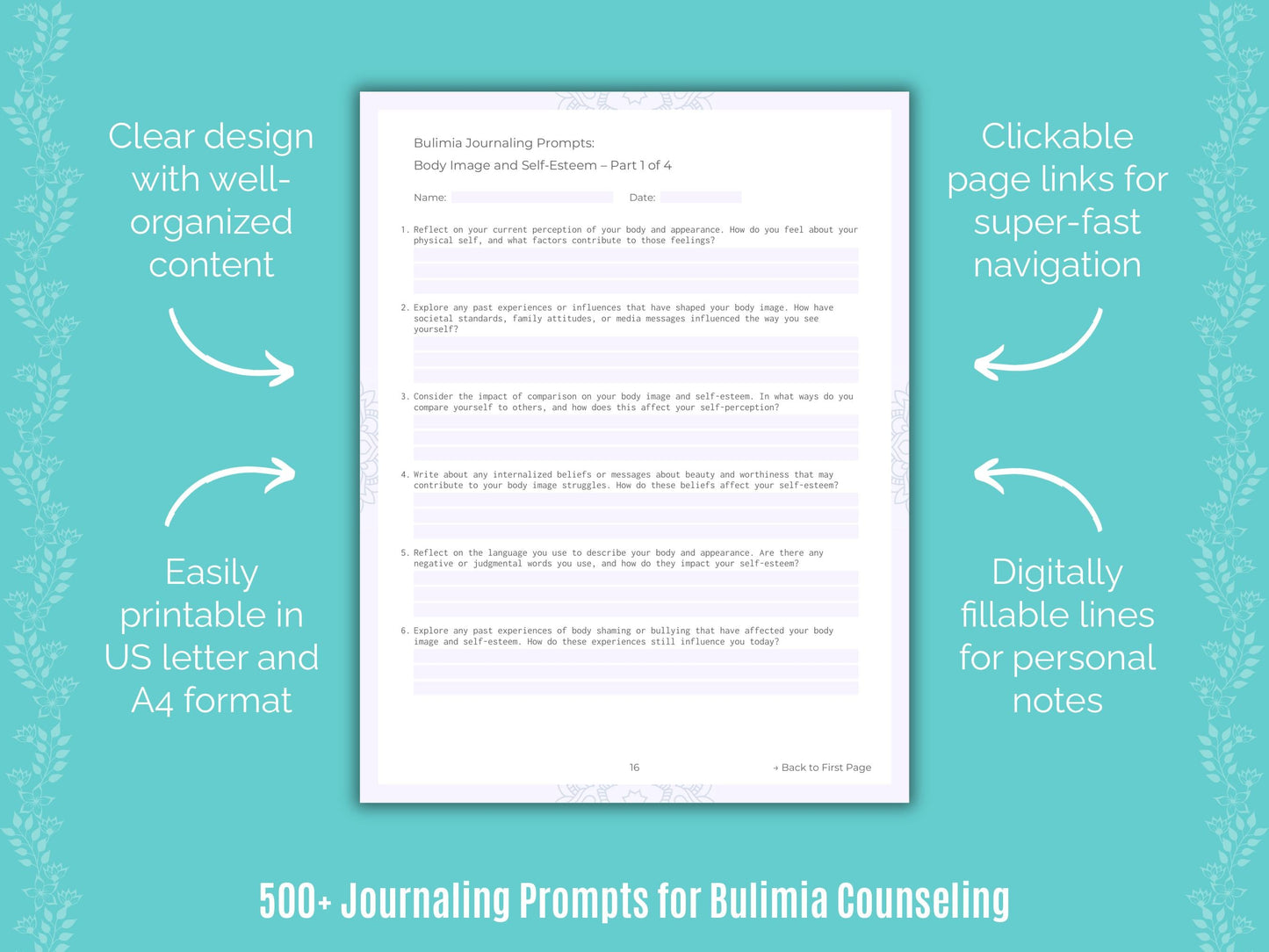 Bulimia Counseling Counseling Templates