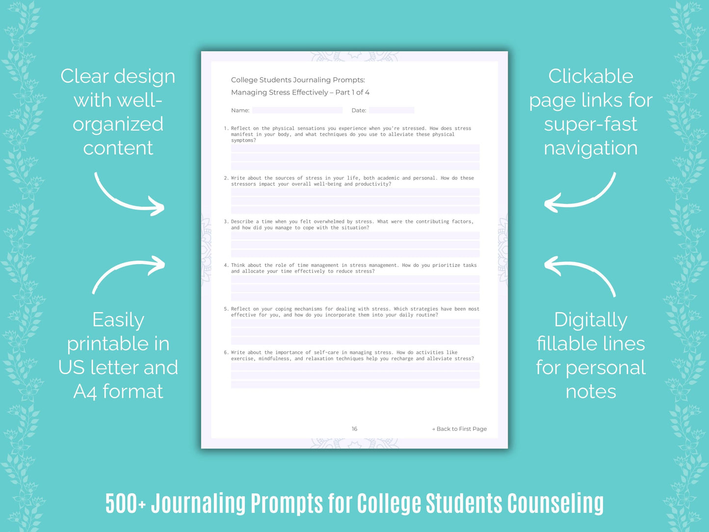 College Students Counseling Counseling Templates