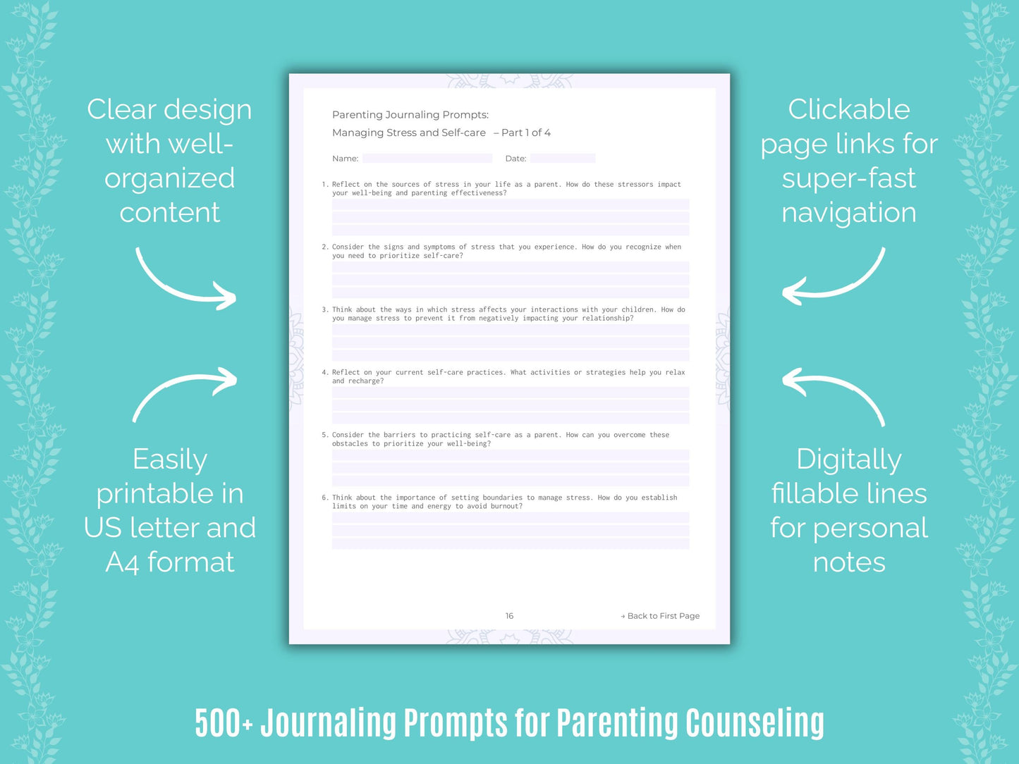 Parenting Counseling Counseling Templates