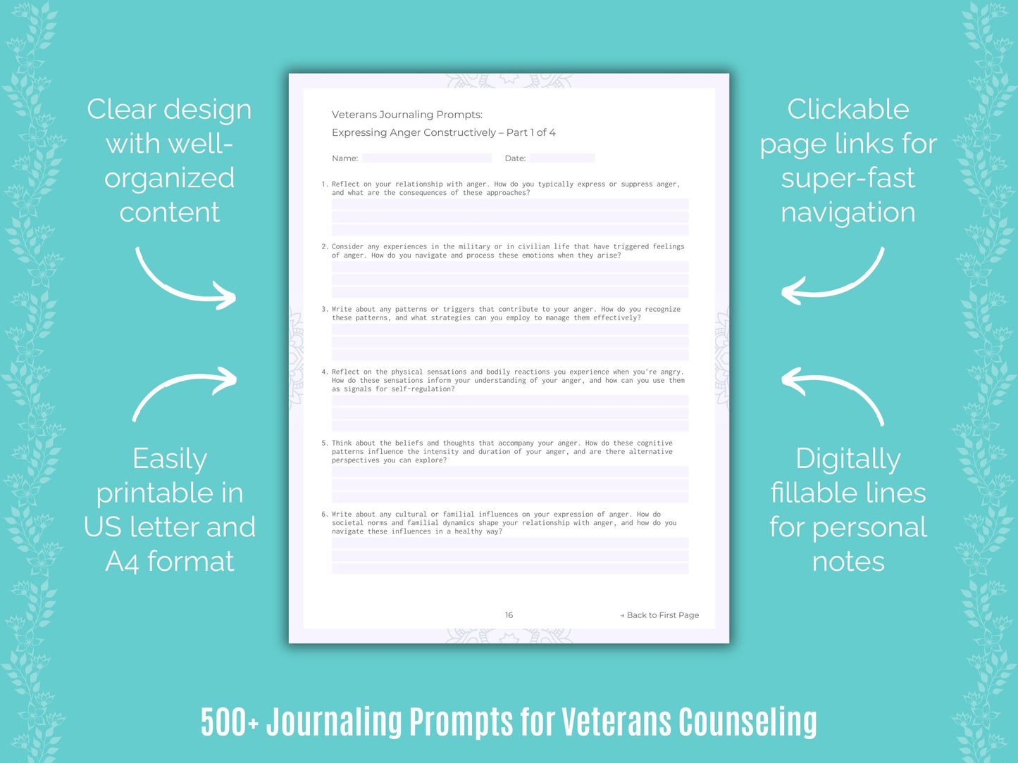 Veterans Counseling Counseling Templates