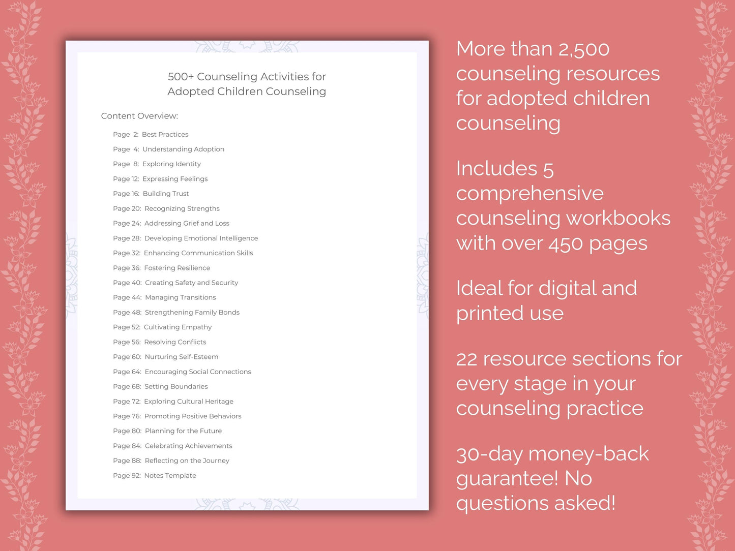 Adopted Children Counseling Counseling Templates