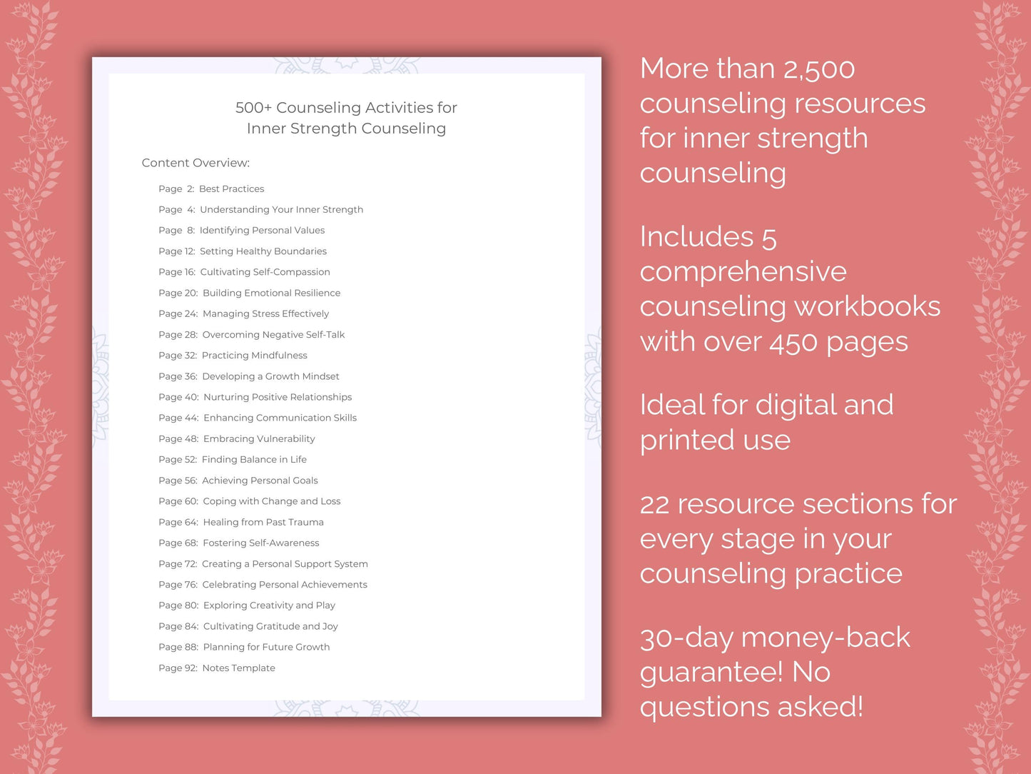 Inner Strength Counseling Counseling Templates