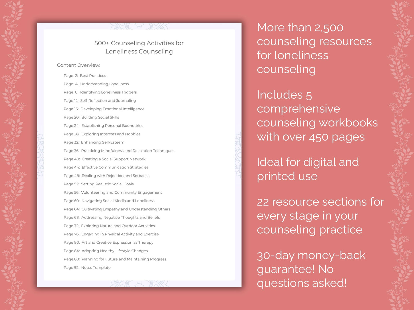 Loneliness Counseling Counseling Templates