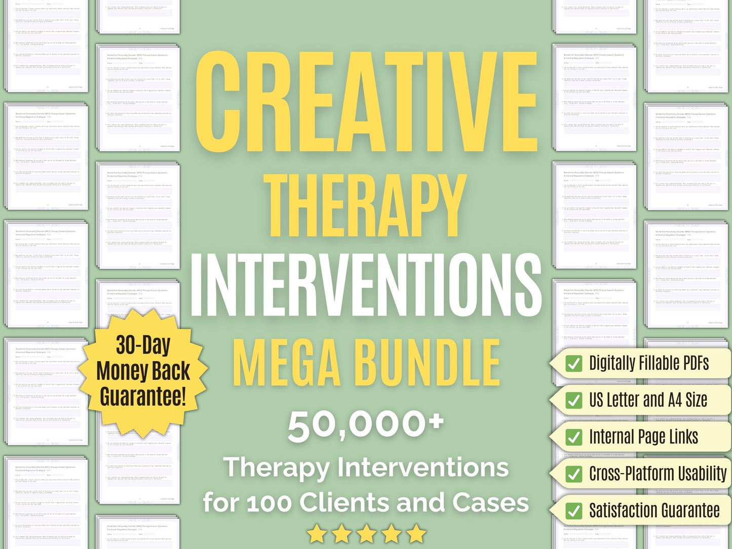 Creative Therapy Interventions Psychology Workbooks