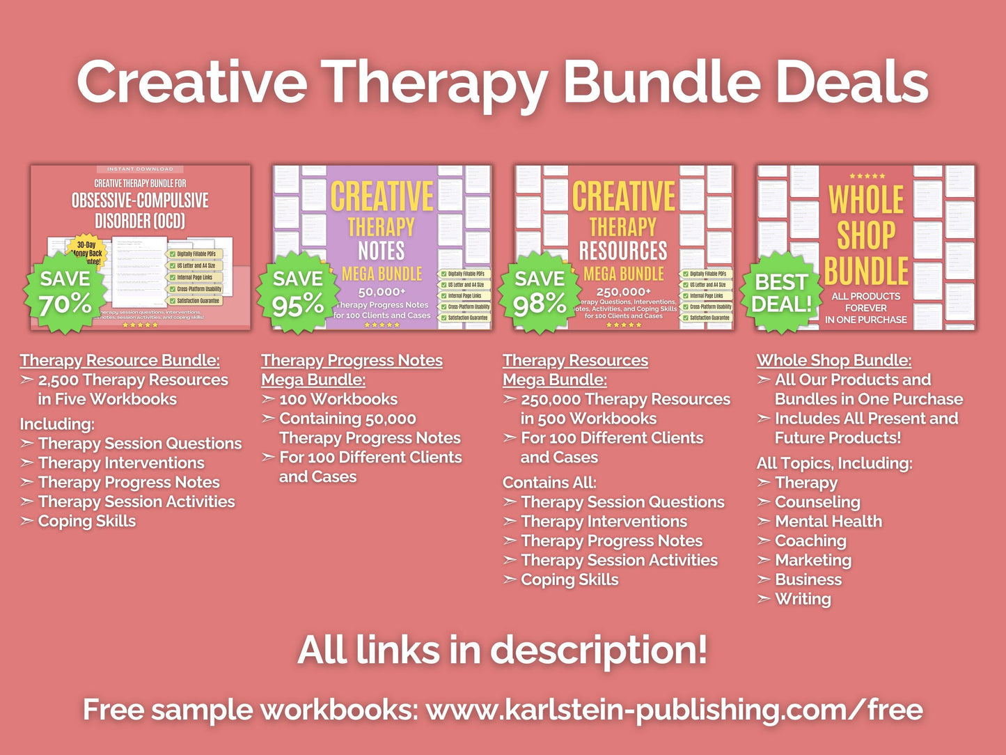 Obsessive-Compulsive Disorder (OCD) Creative Therapy Psychotherapy Sessions