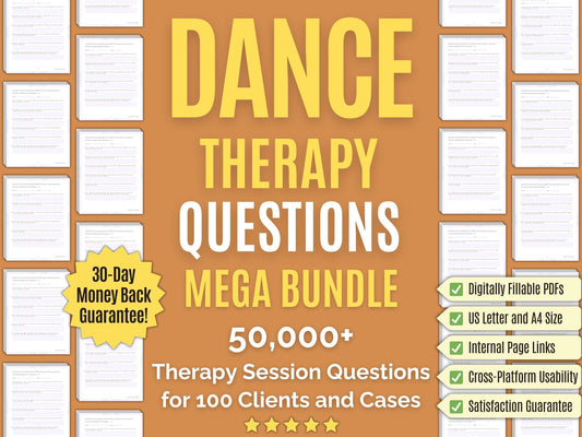 Dance Therapy Session Questions Psychology Workbooks