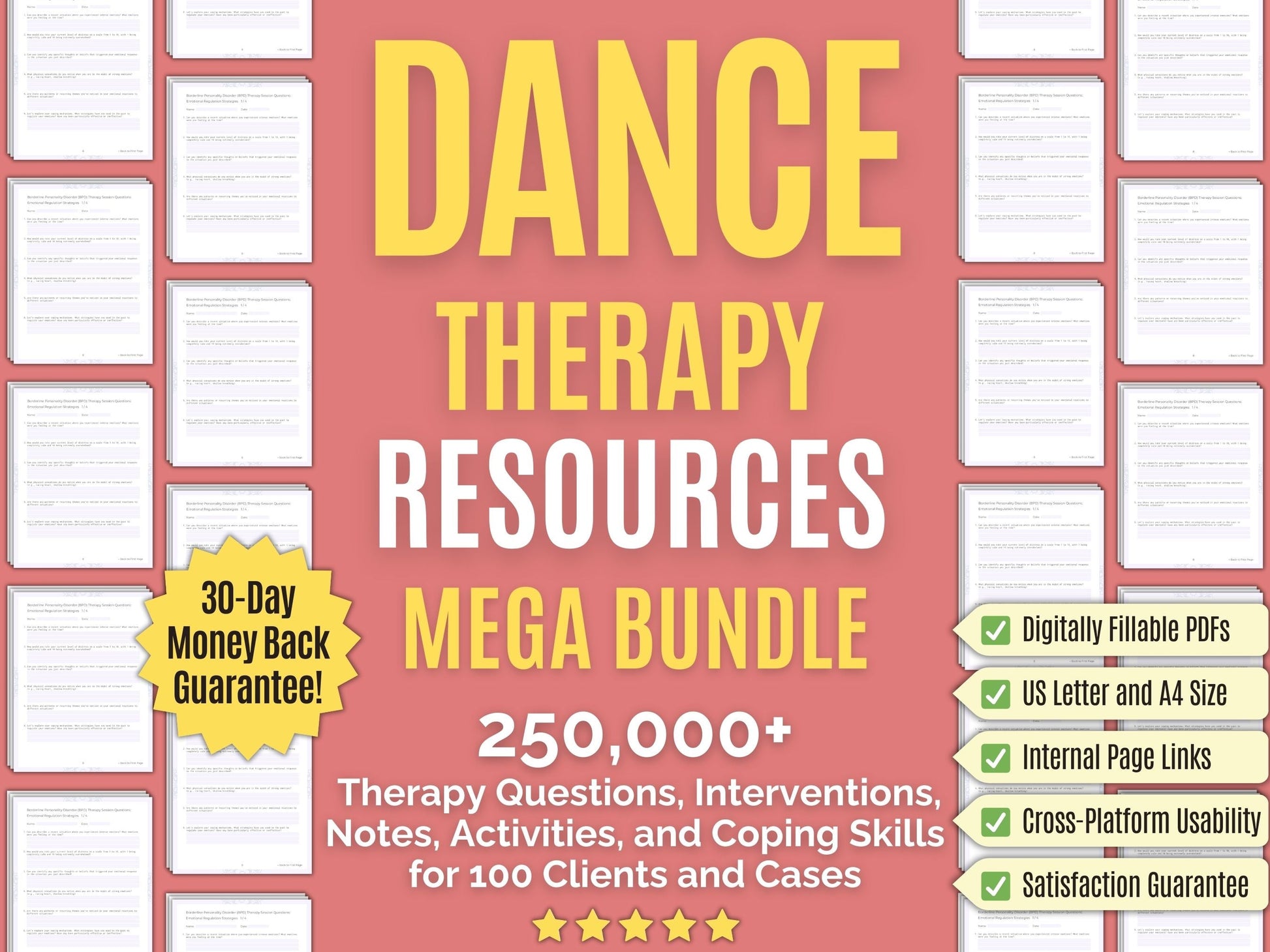 Dance Therapy Psychology Workbooks