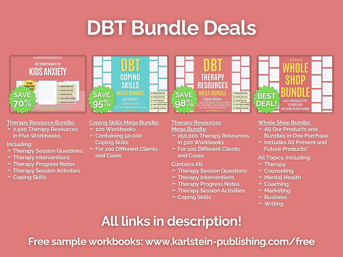 Kids Anxiety Dialectical Behavior Therapy (DBT) Psychotherapy Sessions