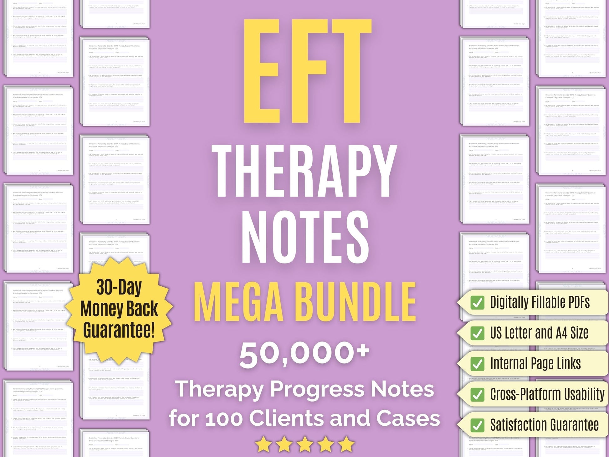 Emotionally Focused Therapy (EFT) Progress Notes Psychology Workbooks