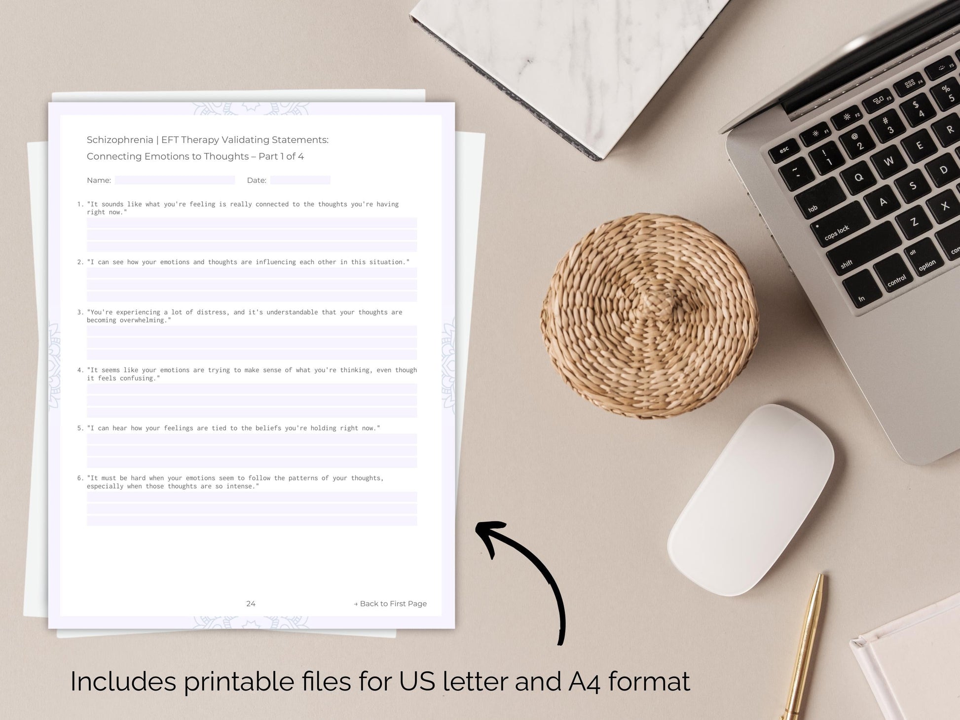 Schizophrenia Emotionally Focused Therapy (EFT) Psychologist Resources