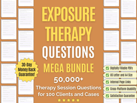 Exposure Therapy Session Questions Psychology Workbooks