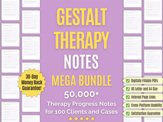 Gestalt Therapy Progress Notes Psychology Workbooks