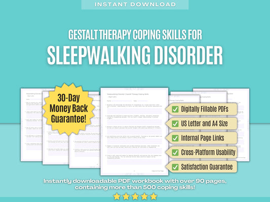 Sleepwalking Disorder Gestalt Therapy Psychology Workbooks