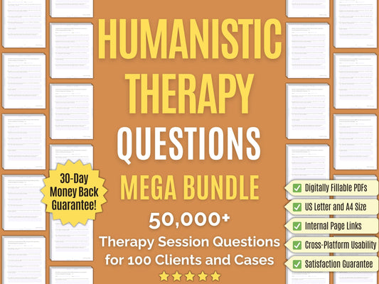 Humanistic Therapy Session Questions Psychology Workbooks