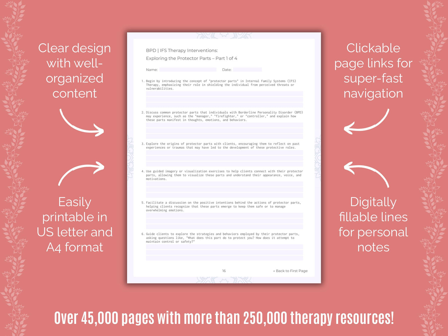 Internal Family Systems (IFS) Therapy Resources Counselor Cheat Sheets