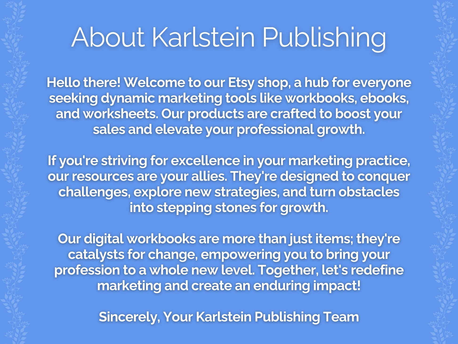 Bookstores Marketing Printable PDF