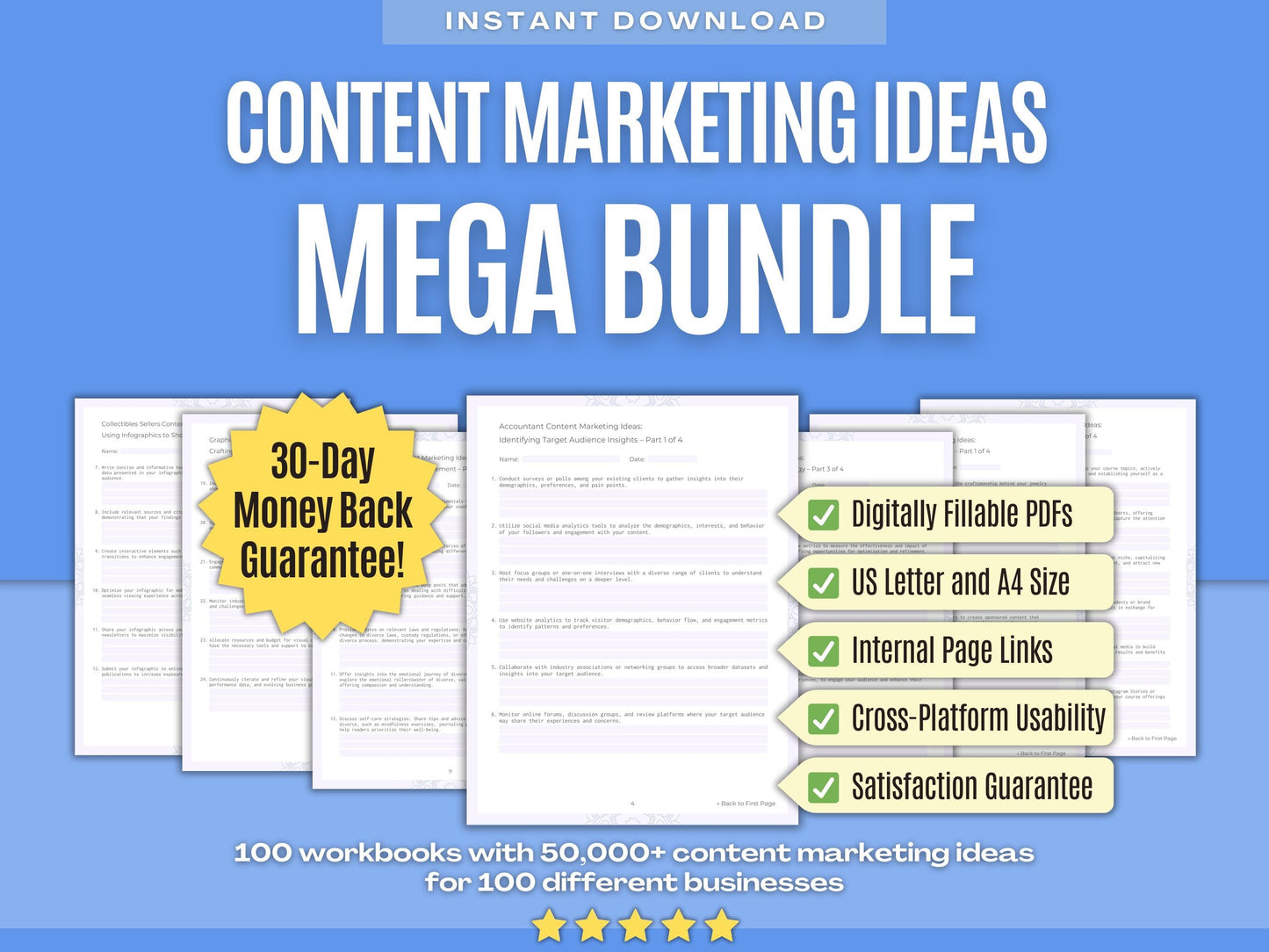 Content Marketing Ideas Workbooks