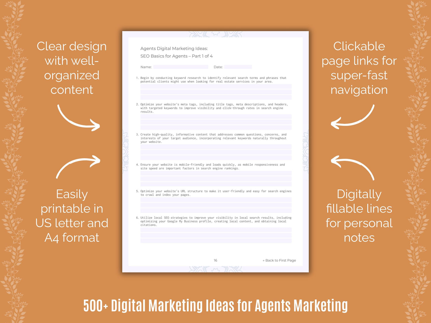 Agents Marketing Templates