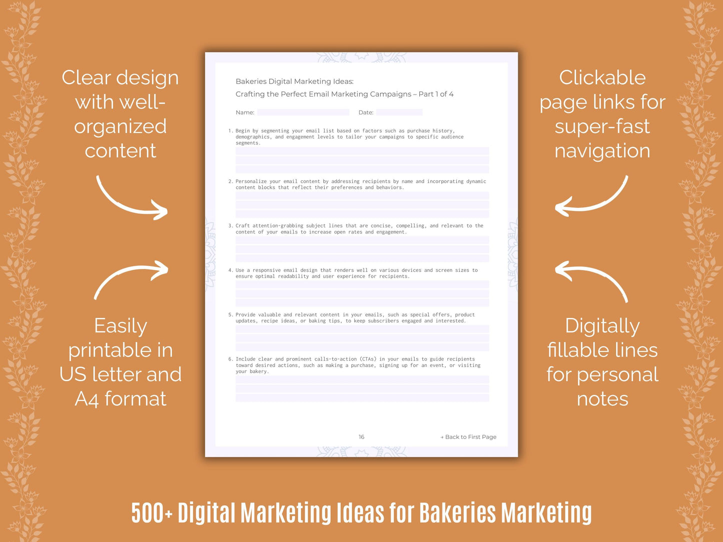 Bakeries Marketing Templates