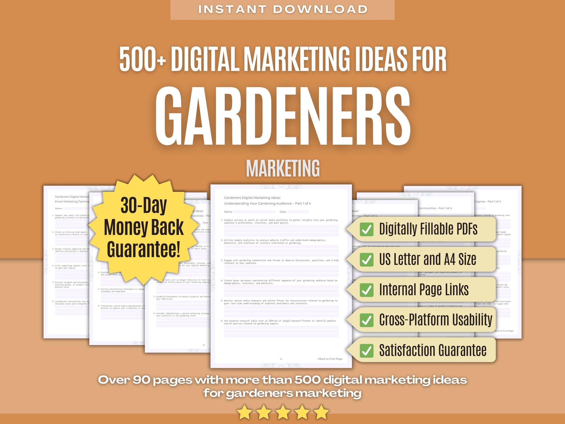 Gardeners Marketing Workbooks