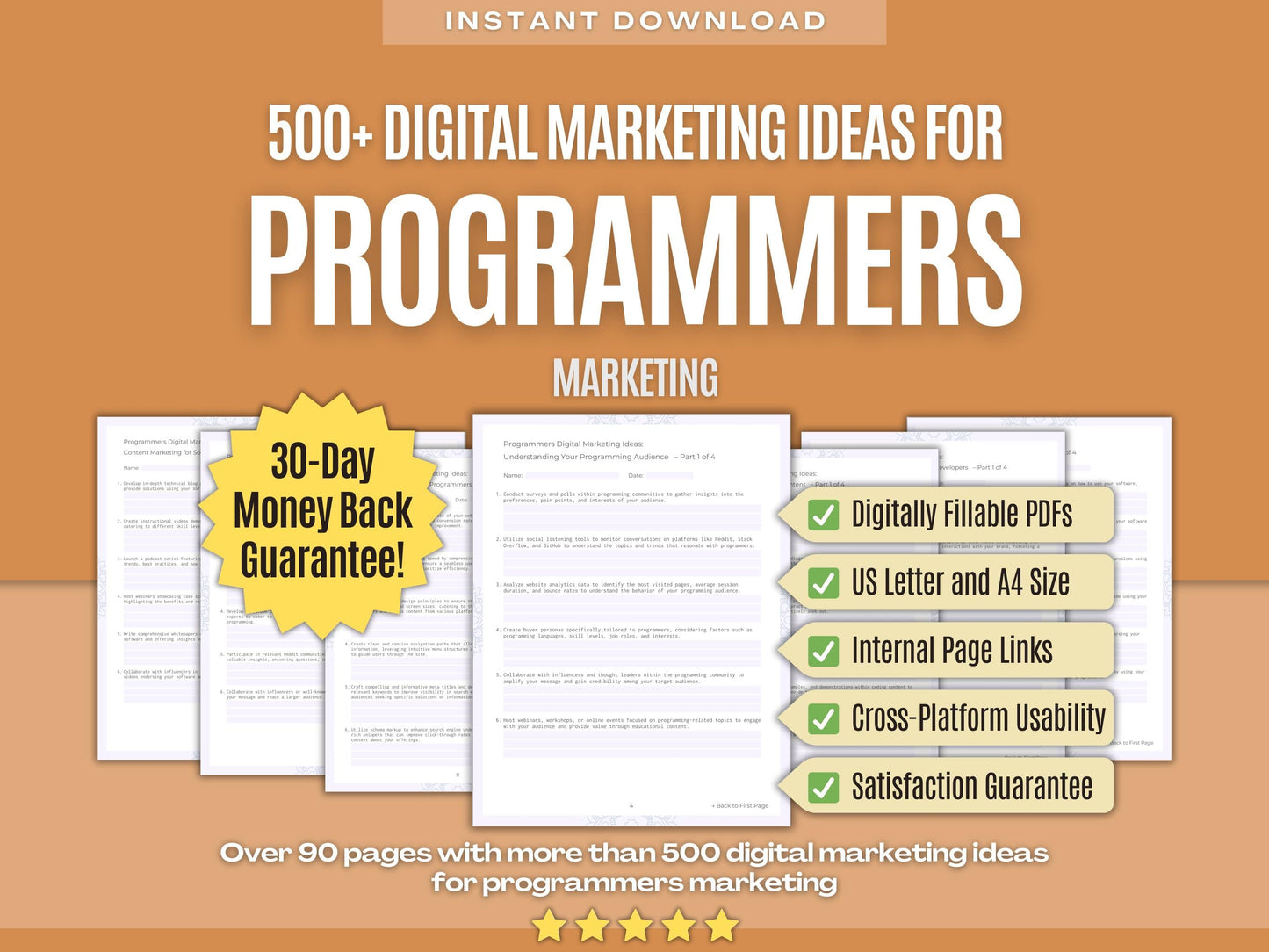 Programmers Marketing Workbooks