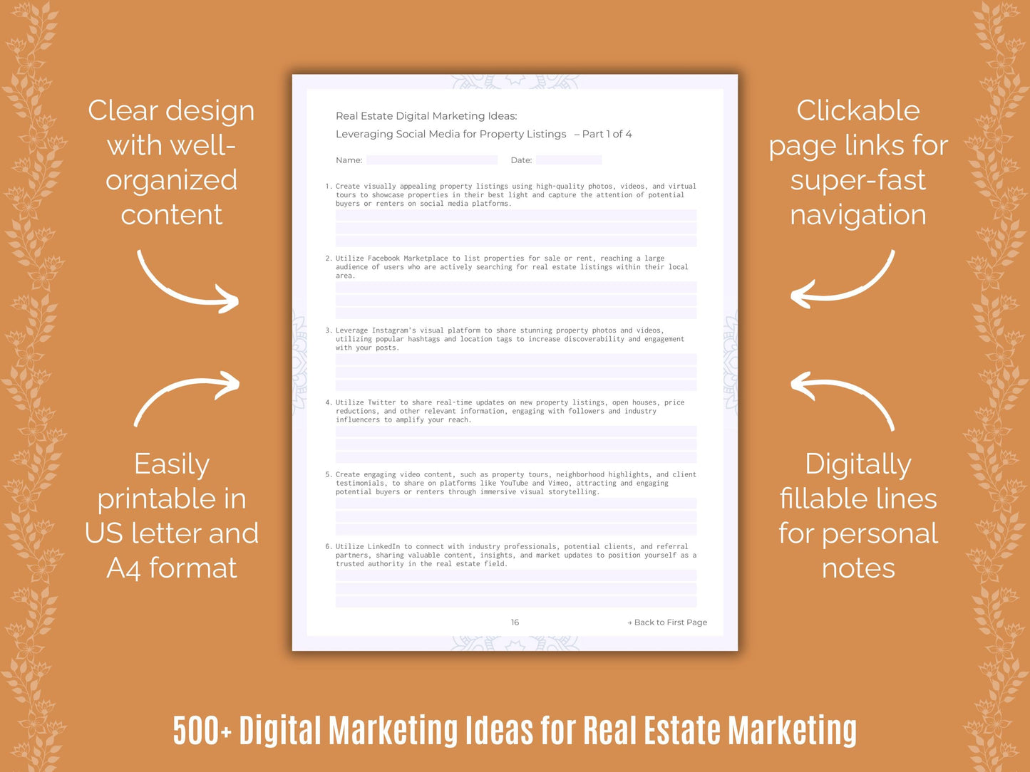 Real Estate Marketing Templates