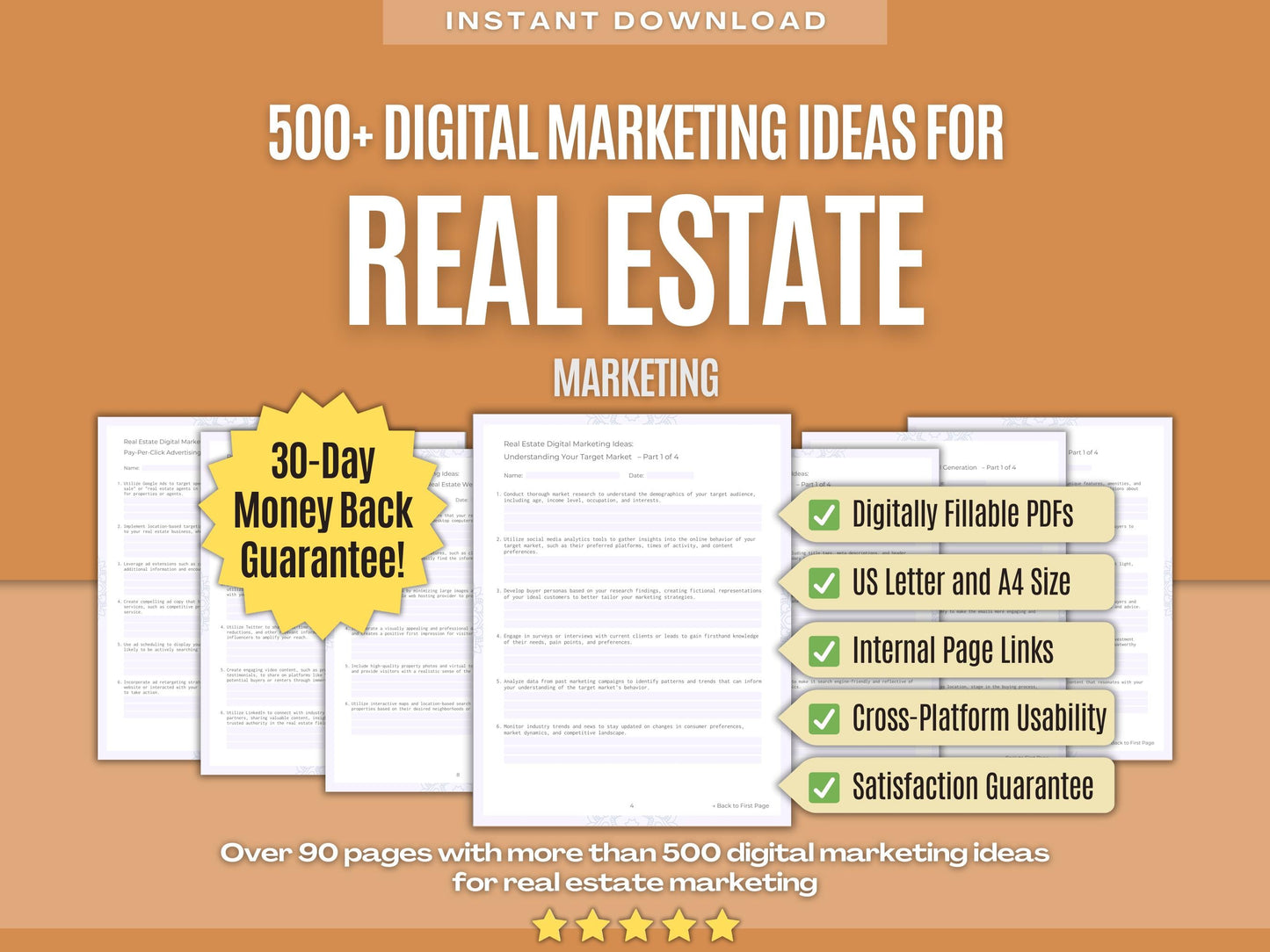 Real Estate Marketing Workbooks