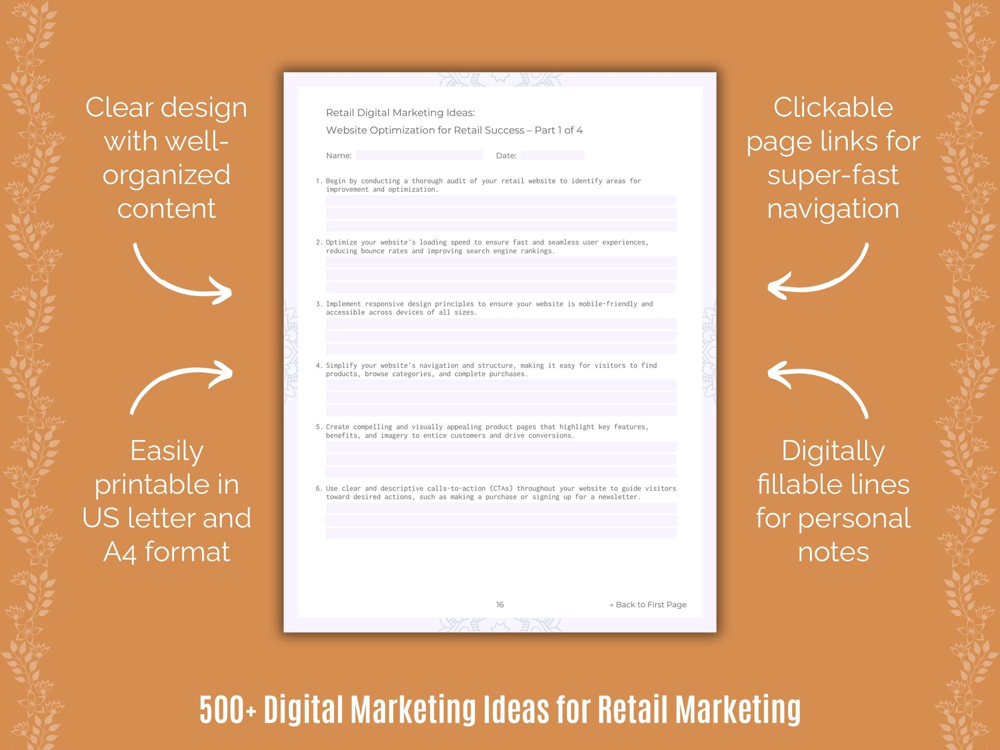 Retail Marketing Templates