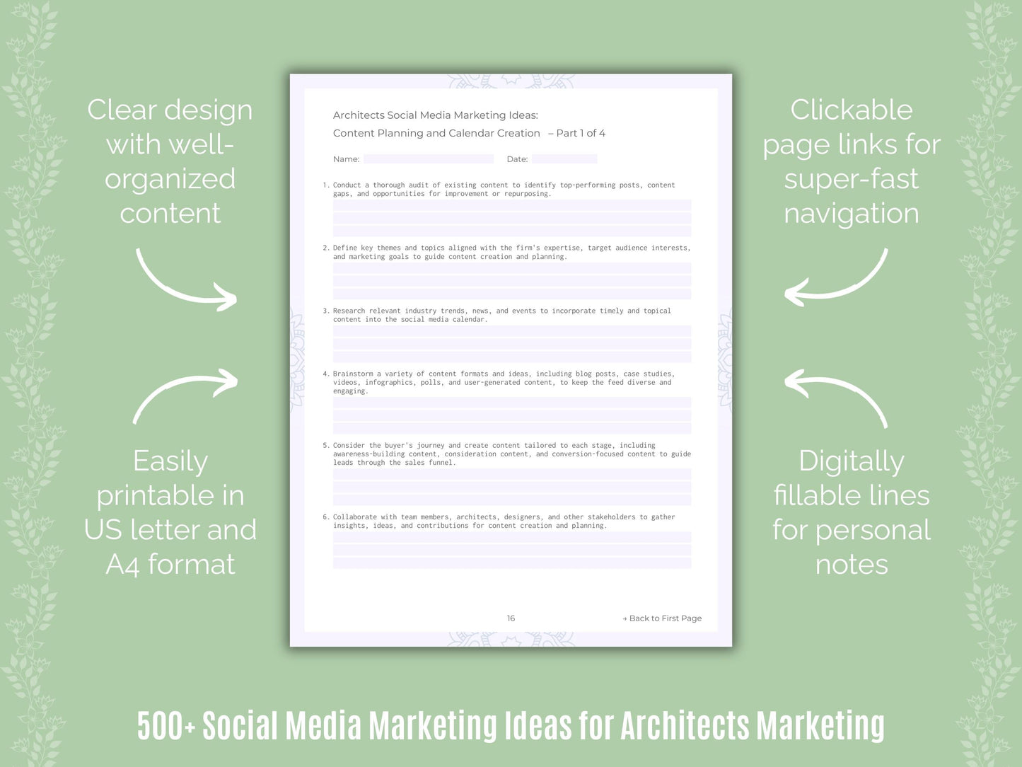 Architects Marketing Templates