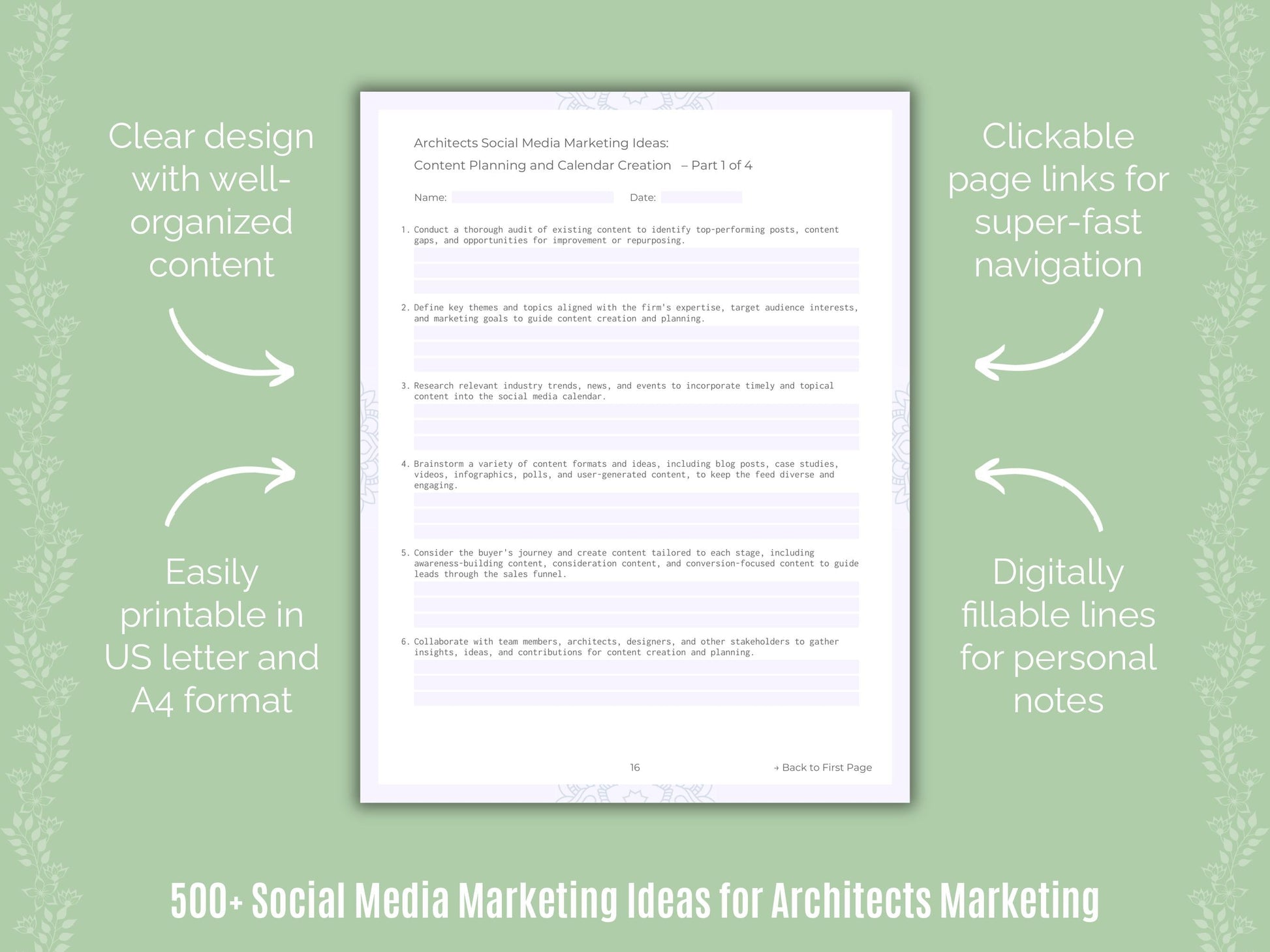 Architects Marketing Templates