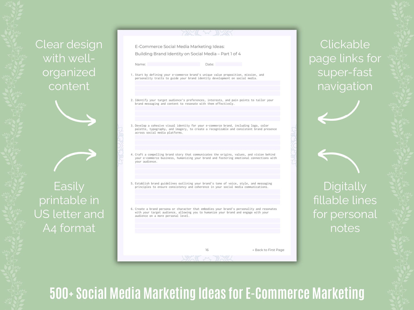 E-Commerce Marketing Templates