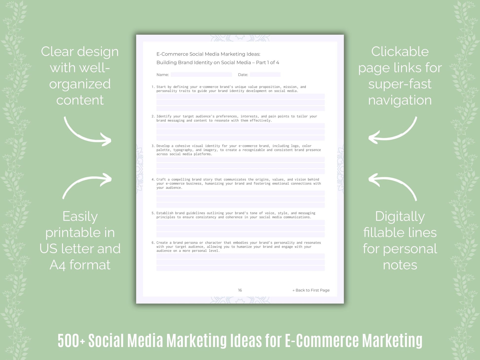 E-Commerce Marketing Templates