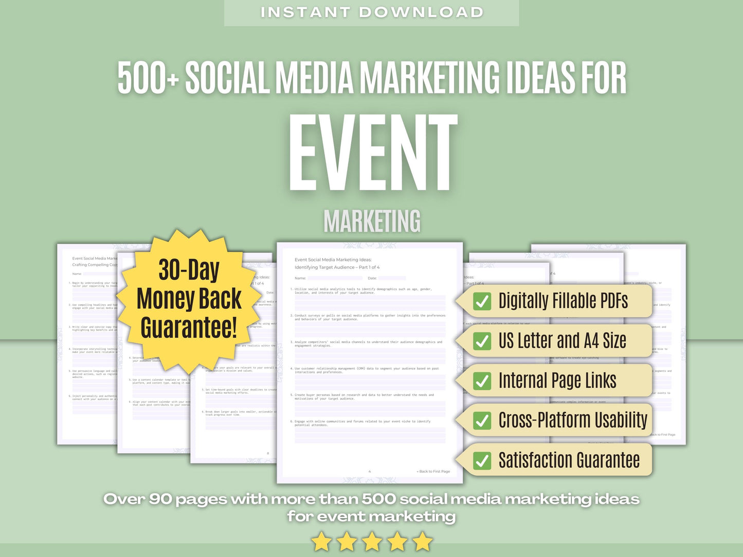 Event Marketing Workbooks