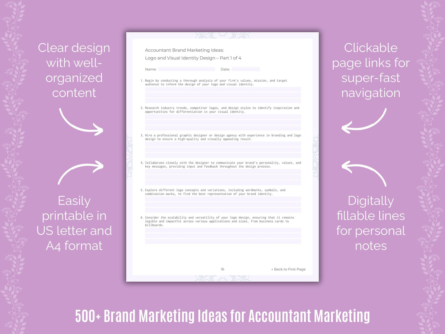 Accountant Marketing Templates