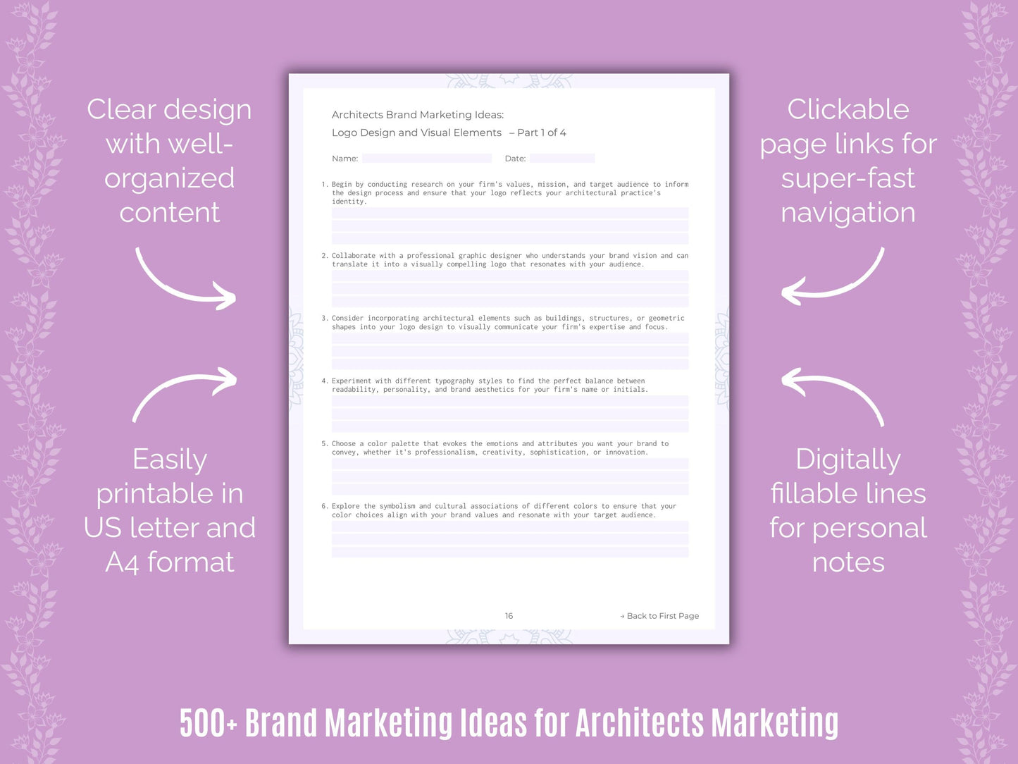 Architects Marketing Templates